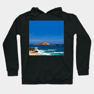 Manana Island, Waimanalo, Hawaii Oahu Hoodie